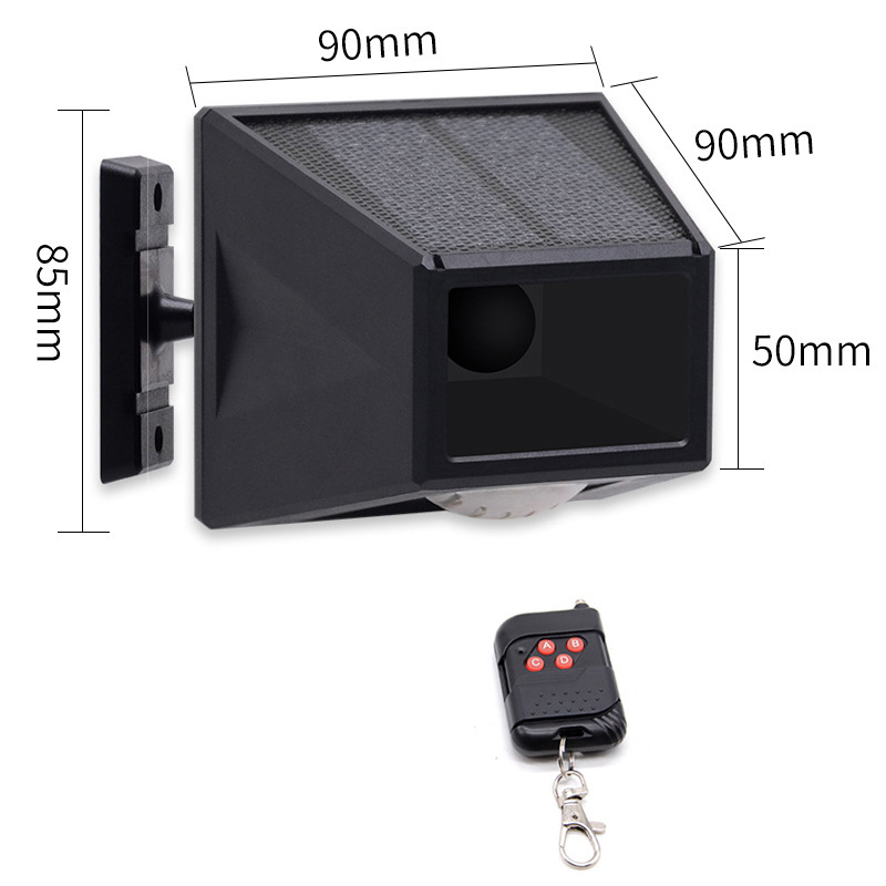 Solar Infrared Sensor Remote Control Alarm - Image 2