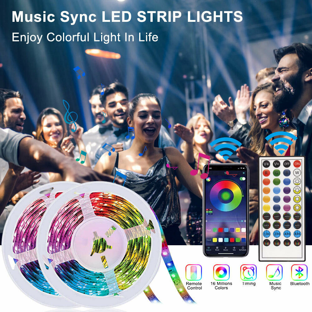 Bluetooth Led Strip Lights 5050 RGB - Image 8