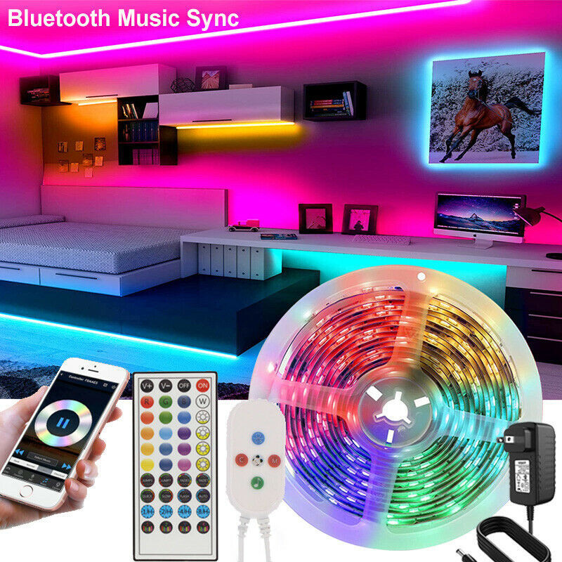 Bluetooth Led Strip Lights 5050 RGB