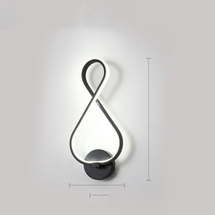 led wall lamp minimalist bedside lamp - Image 7